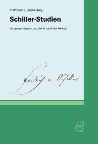 Schiller-Studien - Matthias Luserke-Jaqui