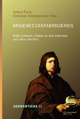 Origenes Cantabrigiensis - Alfons Fürst, Christian Hengstermann