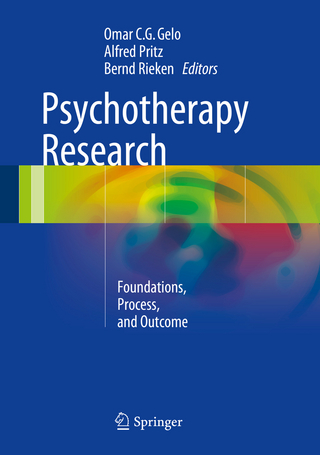 Psychotherapy Research - Omar Gelo; Alfred Pritz; Bernd Rieken