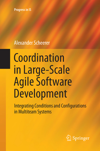 Coordination in Large-Scale Agile Software Development - Alexander Scheerer