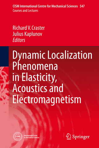 Dynamic Localization Phenomena in Elasticity, Acoustics and Electromagnetism - Richard V. Craster; Richard Craster; Julius Kaplunov; Julius Kaplunov