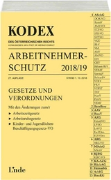 KODEX Arbeitnehmerschutz 2018/19 - Marat, Eva-Maria; Doralt, Werner
