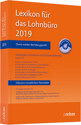 Lexikon für das Lohnbüro 2019 - Wolfgang Schönfeld, Jürgen Plenker