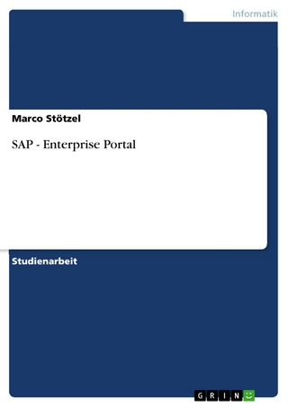SAP - Enterprise Portal - Marco Stötzel