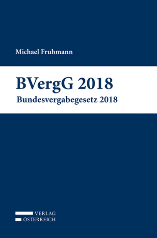 BVergG 2018 - Michael Fruhmann
