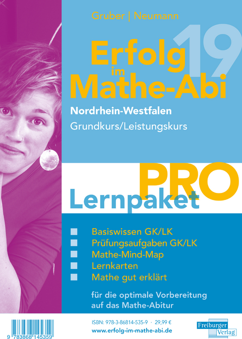 Erfolg im Mathe-Abi 2019 NRW Lernpaket 'Pro' Grund- und Leistungskurs - Helmut Gruber, Robert Neumann