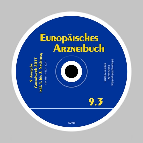 Europäisches Arzneibuch Digital, 9. Ausgabe, 3. Nachtrag