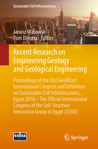 Recent Research on Engineering Geology and Geological Engineering - Janusz Wasowski; Tom Dijkstra