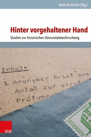 Hinter vorgehaltener Hand - Anita Krätzner