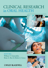Clinical Research in Oral Health - 