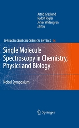 Single Molecule Spectroscopy in Chemistry, Physics and Biology - 