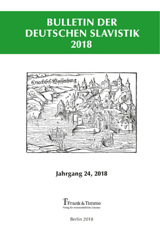Bulletin der Deutschen Slavistik 2018 - Sebastian Kempgen