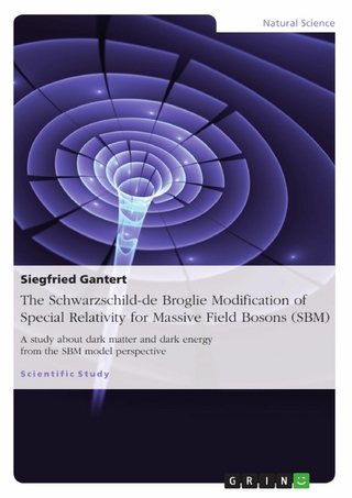 The Schwarzschild-de Broglie Modification of Special Relativity for Massive Field Bosons (SBM) - Siegfried Gantert