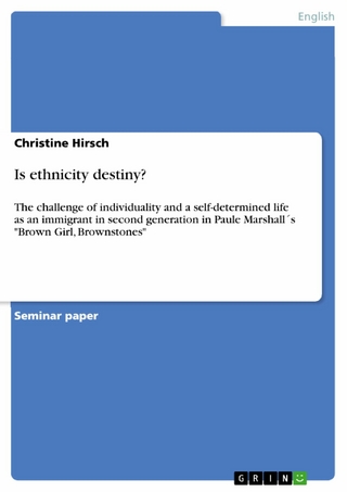Is ethnicity destiny? - Christine Hirsch