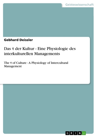 Das ? der Kultur - Eine Physiologie des interkulturellen Managements - Gebhard Deissler