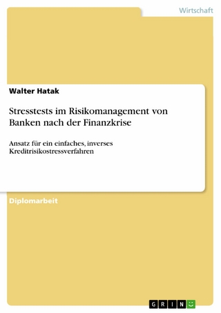 Stresstests im Risikomanagement von Banken nach der Finanzkrise - Walter Hatak