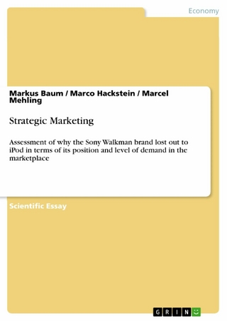 Strategic Marketing - Markus Baum; Marco Hackstein; Marcel Mehling