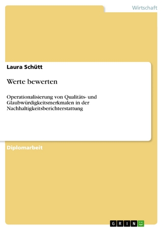 Werte bewerten - Laura Schütt