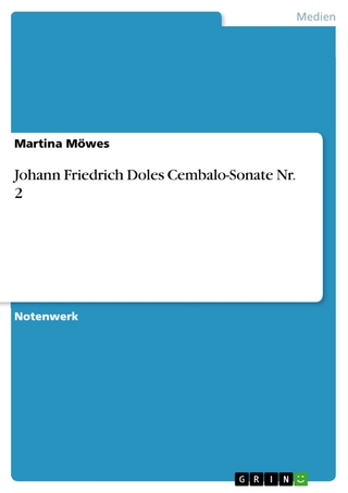 Johann Friedrich Doles Cembalo-Sonate Nr. 2 - Martina Möwes
