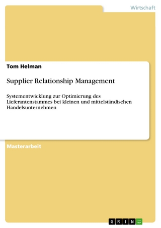 Supplier Relationship Management - Tom Helman