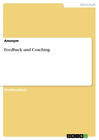 Feedback und Coaching - Anonym
