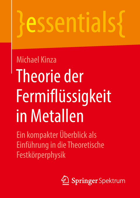 Theorie der Fermiflüssigkeit in Metallen - Michael Kinza