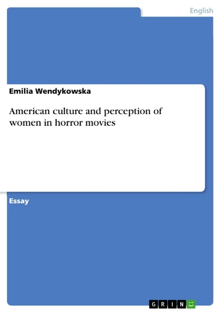 American culture and perception of women in horror movies - Emilia Wendykowska