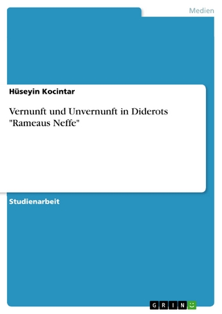Vernunft und Unvernunft in Diderots 'Rameaus Neffe' - Hüseyin Kocintar