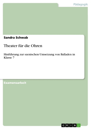 Theater für die Ohren - Sandra Schwab