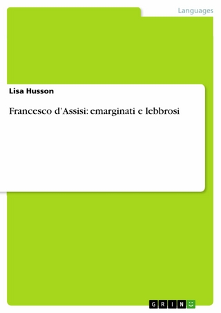 Francesco d'Assisi: emarginati e lebbrosi - lisa husson