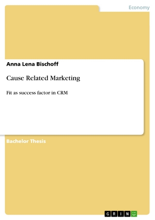 Cause Related Marketing - Anna Lena Bischoff