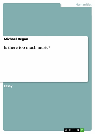 Is there too much music? - Michael Regan