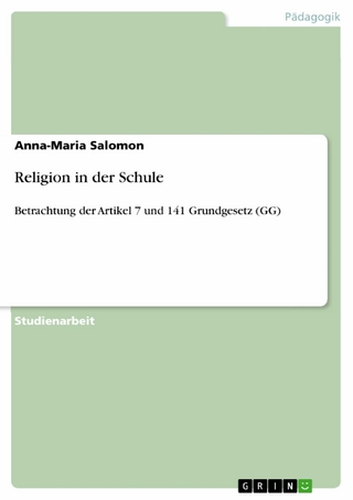 Religion in der Schule - Anna-Maria Salomon