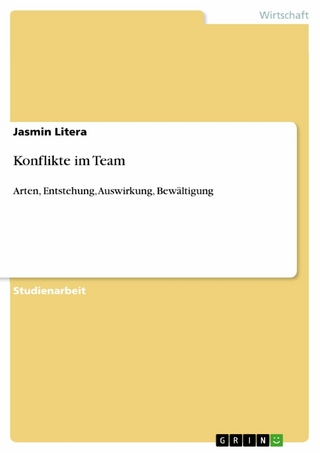 Konflikte im Team - Jasmin Litera