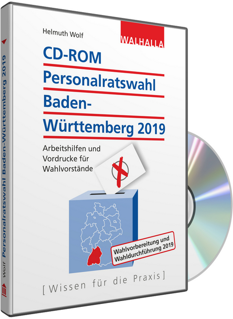 CD-ROM Personalratswahl Baden-Württemberg 2019 - Helmuth Wolf