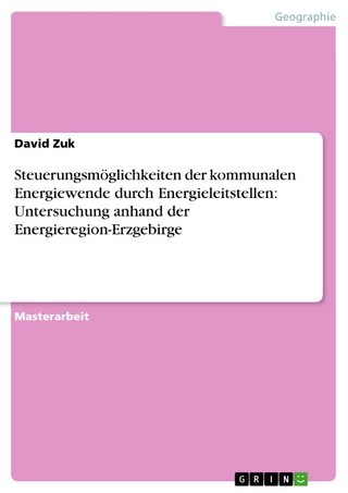 Steuerungsmöglichkeiten der kommunalen Energiewende durch Energieleitstellen: Untersuchung anhand der Energieregion-Erzgebirge - David Zuk