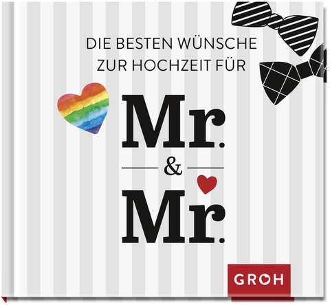 Die besten Wünsche zur Hochzeit für Mr. & Mr. -  GROH Verlag