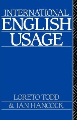 International English Usage - Ian Hancock; Lorento Todd
