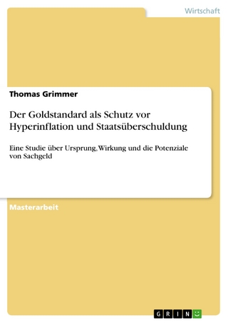 Der Goldstandard als Schutz vor Hyperinflation und Staatsüberschuldung - Thomas Grimmer