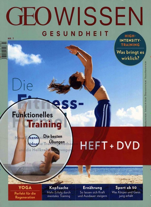 GEO Wissen Gesundheit / GEO Wissen Gesundheit mit DVD 7/18 - Die Fitness-Formel - Michael Schaper