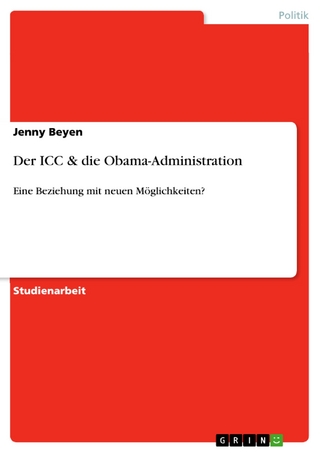 Der ICC & die Obama-Administration - Jenny Beyen