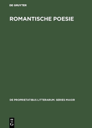 Romantische Poesie - Raimund Belgardt