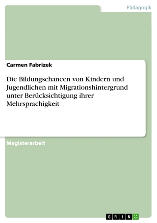 Die Bildungschancen von Kindern und Jugendlichen mit Migrationshintergrund unter Berücksichtigung ihrer Mehrsprachigkeit - Carmen Fabrizek