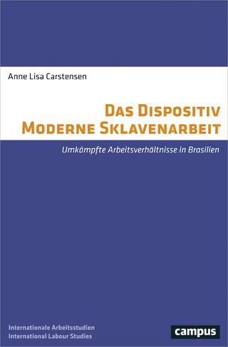 Das Dispositiv Moderne Sklavenarbeit - Anne Lisa Carstensen