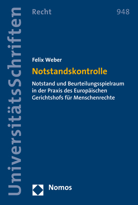 Notstandskontrolle - Felix Weber