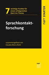 Sprachkontaktforschung - Claudia Maria Riehl