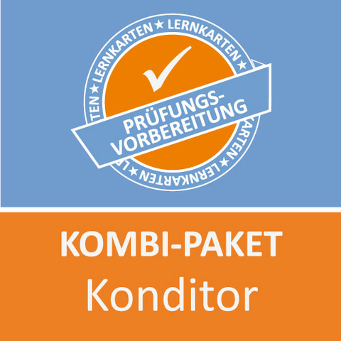 Kombi-Paket Konditor Lernkarten - Michaela Rung-Kraus, Christina Schneider