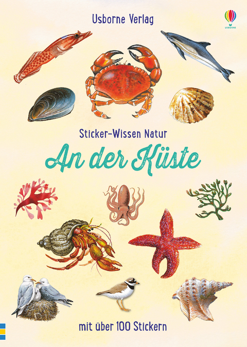 Sticker-Wissen Natur: An der Küste - Lisa Miles