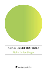 Mohn in den Bergen - Alice Ekert-Rotholz