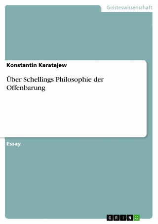 Über Schellings Philosophie der Offenbarung - Konstantin Karatajew